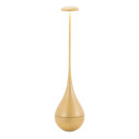 Dondolina Pro LED lampada da tavolo Oro opaco Zafferano vista