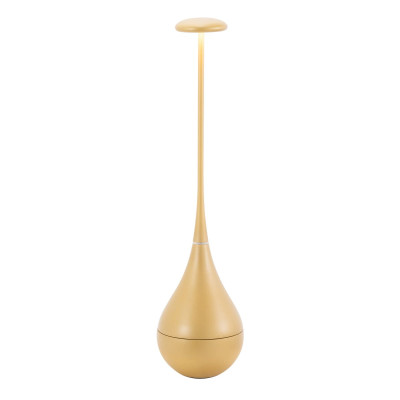Dondolina Pro LED lampada da tavolo Oro opaco