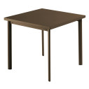 Emu Tavolo Quadrato 90x90 Star Marrone d'India