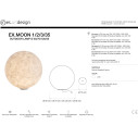 Ex.Moon 1 lampada da esterno In-es.artdesign scheda tecnica