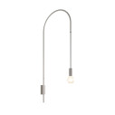 Filo Lampada da parete H 110,5 E27 Bianco Zafferano vista