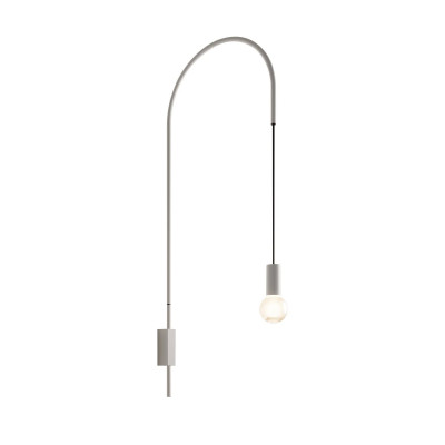 Filo Lampada da parete H 110,5 E27 Bianco