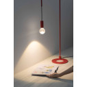Filo lampada da tavolo E27 Rosso Zafferano ambientazione