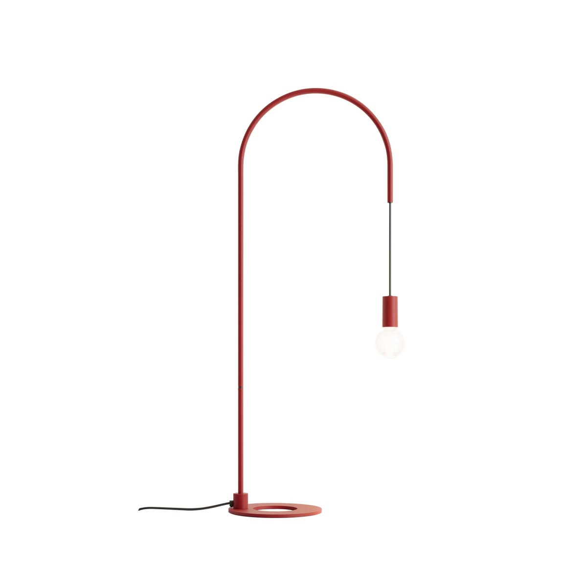 Filo lampada da tavolo E27 Rosso