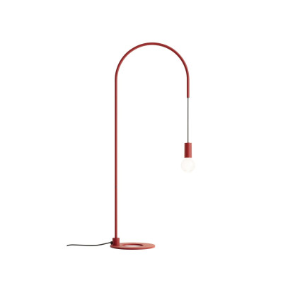 Filo lampada da tavolo E27 Rosso