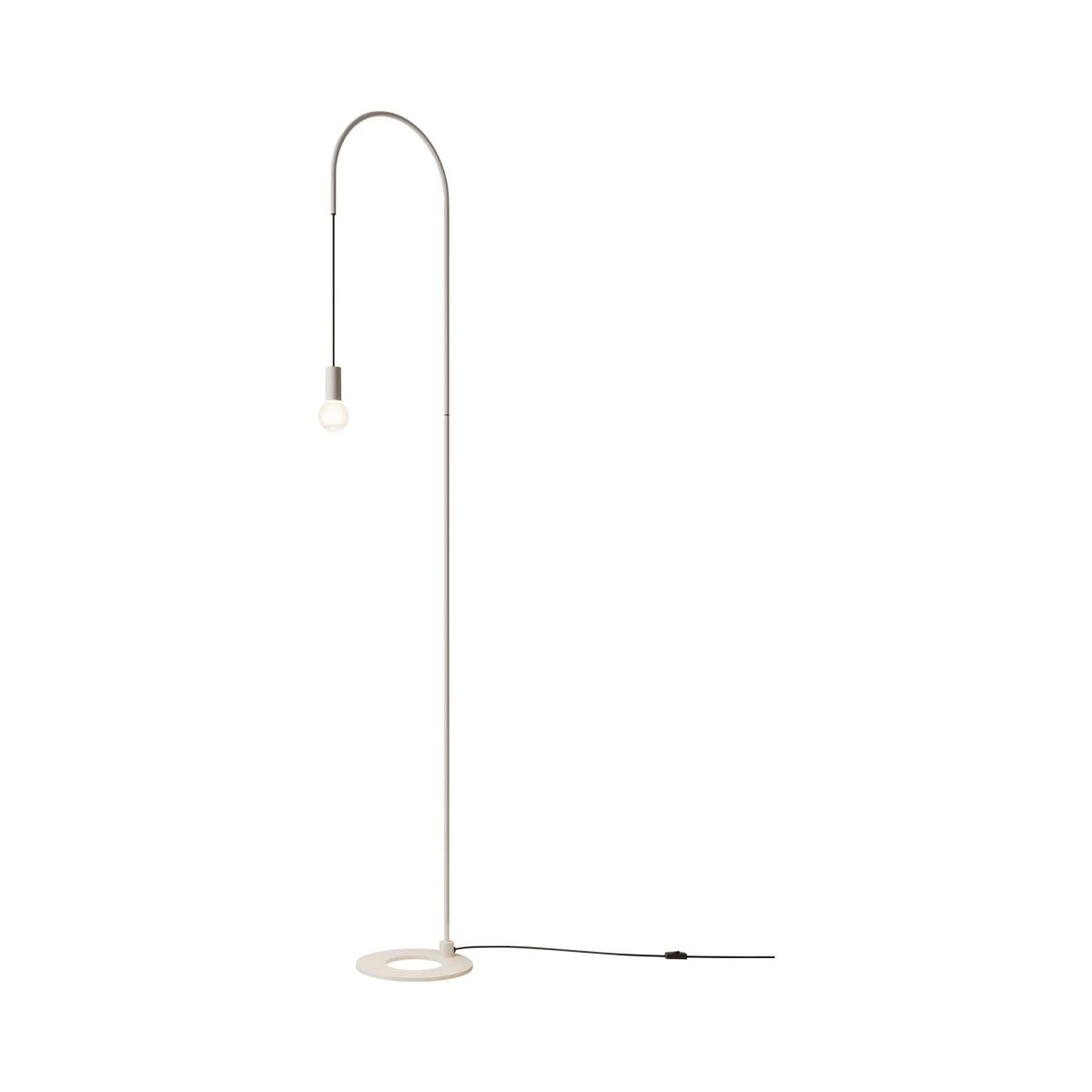Filo lampada da terra E27 Bianco