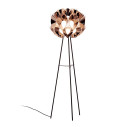 Flora Floor lampada da terra Copper Slamp vista