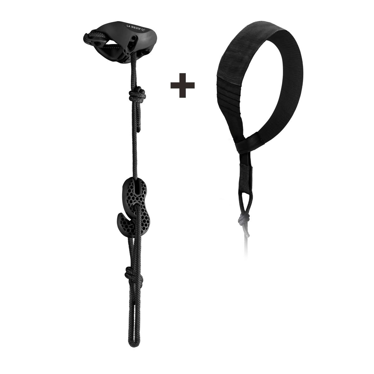 La Siesta FlexMount 1point Black Set di fissaggio per amaca