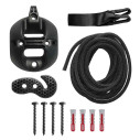 La Siesta FlexMount 1point Black Set di fissaggio per amache dettaglio
