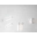 Fork 2516D lampada a parete 9010 novantadieci ambientazione
