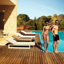 Frame Lettino Vondom ambientazione