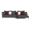 Frame Sofa SX Divano modulare Talenti vista composizione tipo