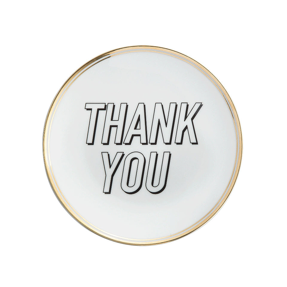 La Tavola Scomposta Piatto Thank You Bitossi Home