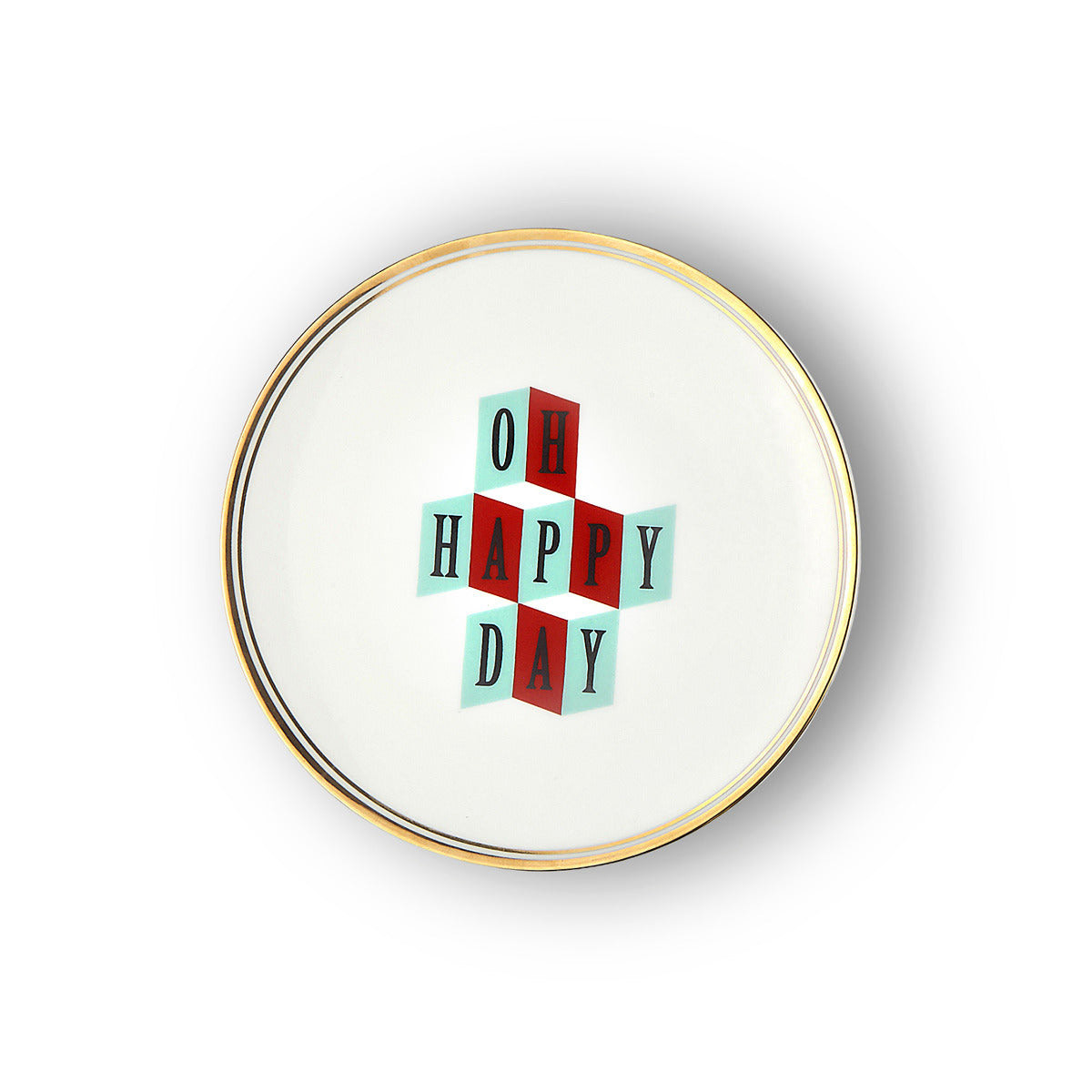 La Tavola Scomposta Piatto Oh Happy Day Bitossi Home