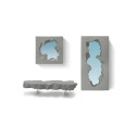 Gufram Broken Mirror Specchio con cornice vista