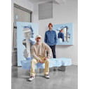 Gufram Broken Mirror Specchio con cornice ambientazione