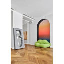 Gufram Broken Mirror Specchio con cornice ambientazione