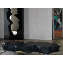 Gufram Broken Bench Almost Black Panca ambientazione