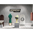 Gufram Punch a Wall Sacco da boxe ambientazione