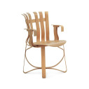 Knoll Gehry Sedia Hat Trick con braccioli vista