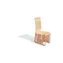 Knoll Gehry Sedia High Sticking con schienale alto vista
