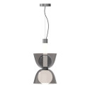 Gems Short 1 D30 A Nero lampada a sospensione Penta Light vista