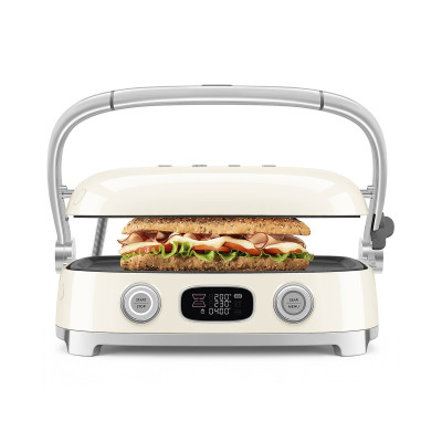 Griglia Multifunzione Smeg MGF01CREU Panna lucido
