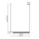 Groove SE335A Lampada a sospensione Karman dimensioni