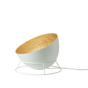 H2O F Lampada da terra In-es.artdesign bianco-oro