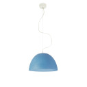 H2O Nebulite Lampada a sospensione In-es.artdesign blu accesa