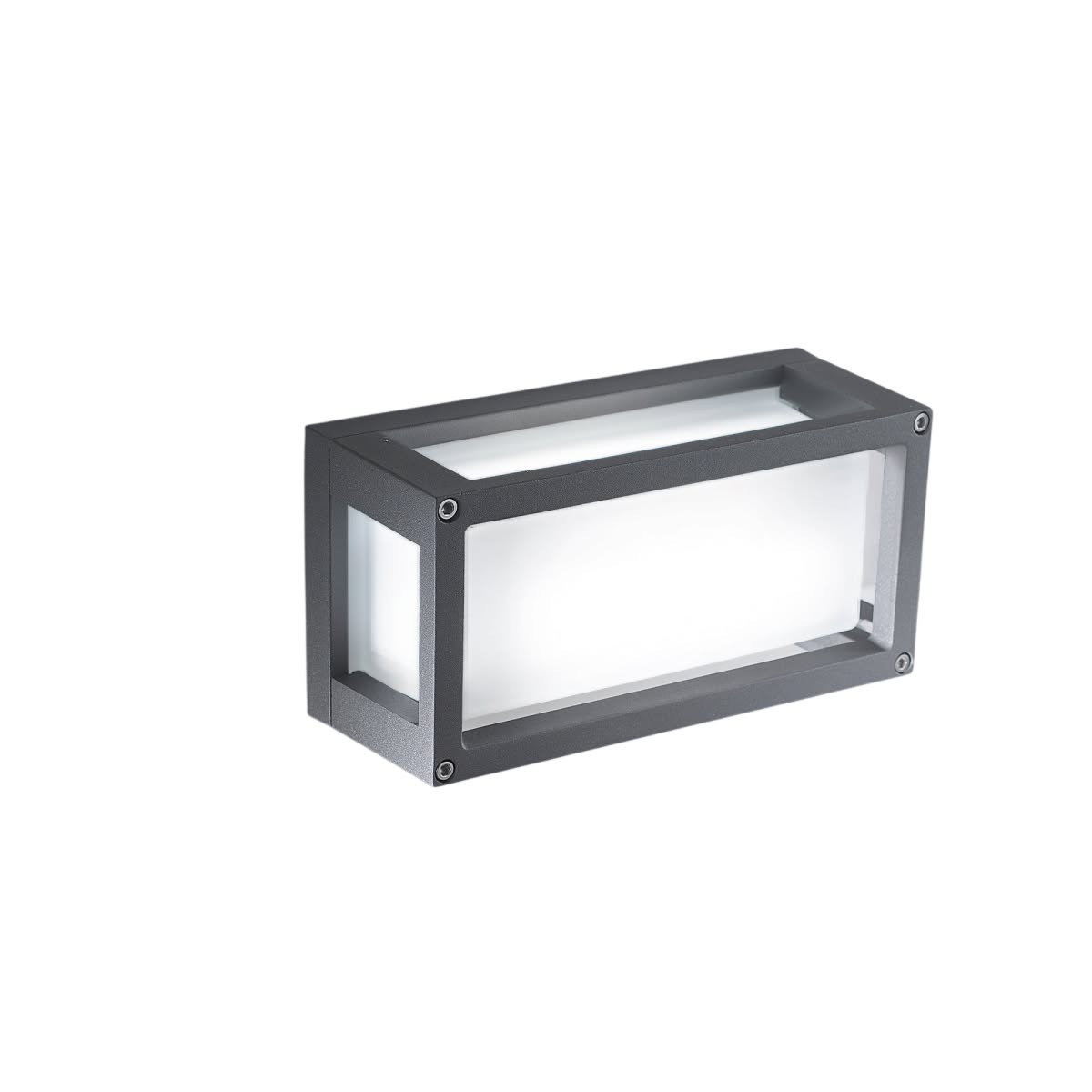Home 230V H 12,5 LED lampada da parete-soffitto Grigio scuro