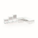 Illusion Tavolino 39x39x80 Glas vista