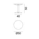 Jeko 41 Tavolino Gervasoni dimensioni