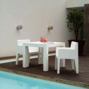 Jut Tavolo 90x90x75 Vondom ambientazione