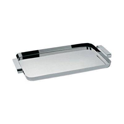Alessi KL09 Tau Vassoio rettangolare in acciaio Inox