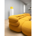 Knoll Biboni Divano a 3 posti con chaise longue destra ambientazione