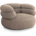 Knoll Biboni Poltrona vista Greige