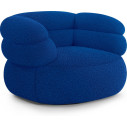 Knoll Biboni Poltrona vista Cobalt