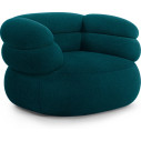 Knoll Biboni Poltrona vista Midnight Teal
