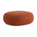 Knoll Biboni Pouf vista Iron Red