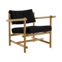 Knoll Muecke Poltrona Rovere chiaro vista