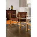 Knoll Muecke Poltrona Rovere chiaro ambientazione
