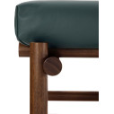 Knoll Muecke Pouf Ottomano Noce Oxford dettaglio