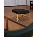 Knoll Muecke Pouf Ottomano Rovere Chiaro ambientazione