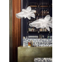 La Belle Étoile Suspension lampada a sospensione White Slamp ambientazione