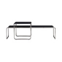 Knoll Breuer Laccio Tavolino rettangolare laminato nero vista