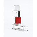 Knoll Breuer Laccio Tavolino quadrato laminato bianco ambientazione