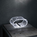 Lampada Future Piccola argento Vesta Home ambientazione