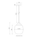 Legier 557.22L sospensione Tooy dimensioni