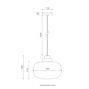 Legier 557.24L sospensione Tooy dimensioni